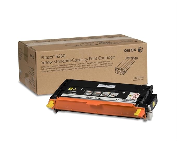 Xerox 106R01390 Phaser 6280 Yellow Standard Capacity Print Cartridge