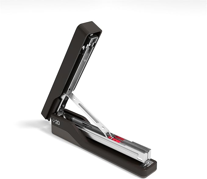 TRU RED Desktop Stapler, 20‑Sheet Capacity, Black – Everyday Office Stapler