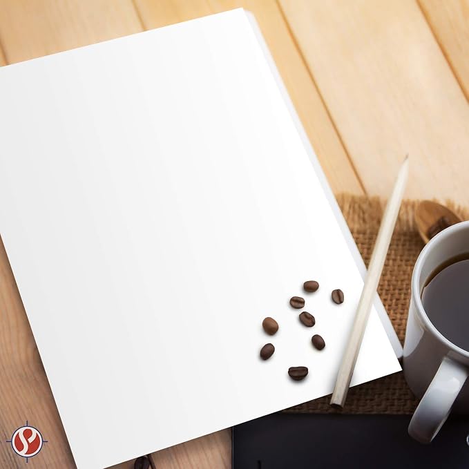 White Memo Sheets, 20lb Paper, 500 Sheets Per Pack (3 x 5)
