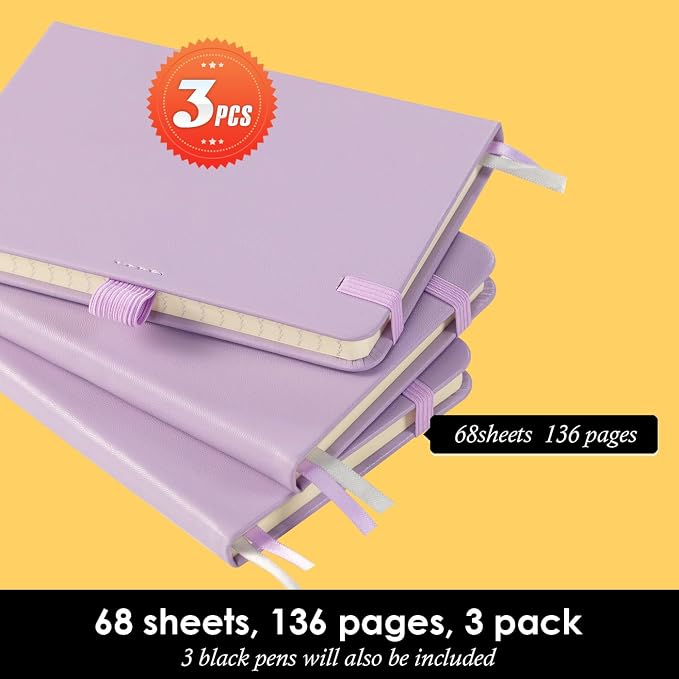 Purple Small Notebook Journal with Pen Mini Leather Journal for Women Note Book College Ruled Small Note Pad Pocket Size for Work Note Taking Organization