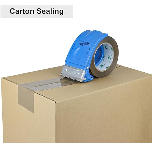 BOMEI PACK 3 inch Brown Packing Tape, 6 Refills Rolls Heavy Duty Wide Packaging Tape for Moving, Shipping, Mailing and Storage, 2.7 Mil x 110 Yards