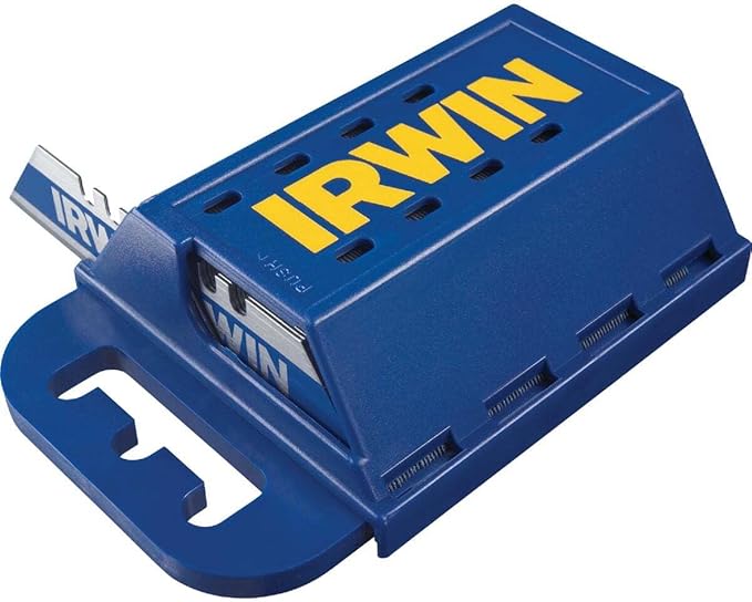 IRWIN Utility Knife Blades, Bi-Metal, 100-Pack (2084400)