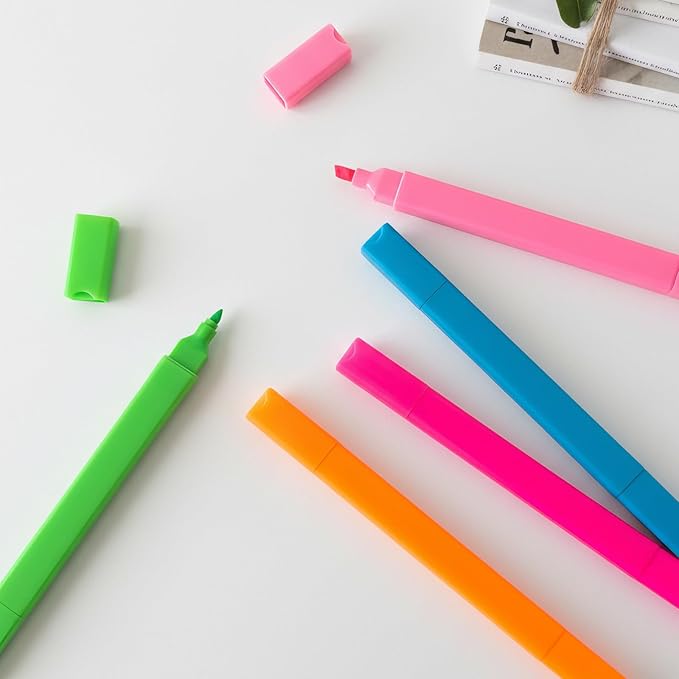 12pc Bible Highlighters And Pens No Bleed Cute Highlighter For Journaling, Candy Cute Pastel Highlighter