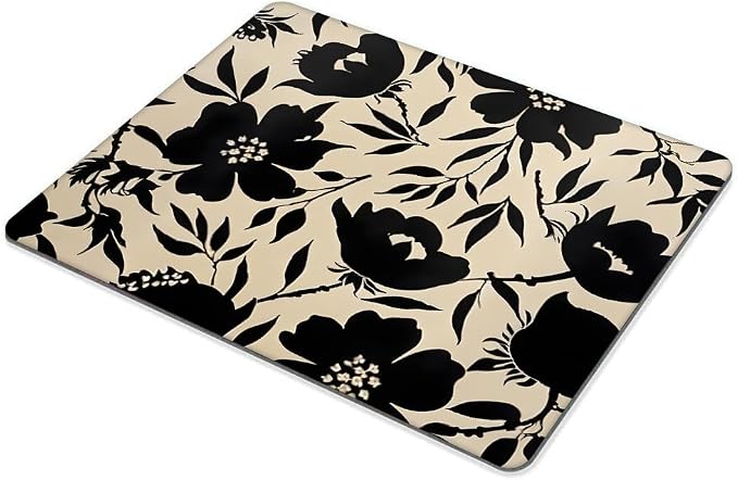 Dark Fantasy Contrast Floral Mouse pad Customized Mousepad Non-Slip Rubber Base Mouse Pads for Computers Laptop Office Desk Accessories Mouse pad