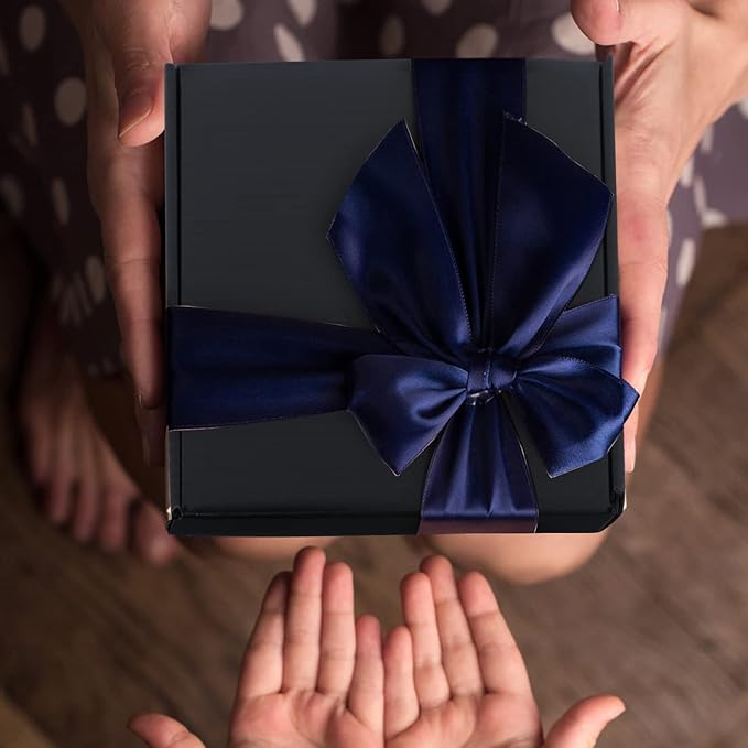 Rempry 6x4x3 Black Shipping Boxes for Small Business 20 Pack, Small Cardboard Corrugated Mailer Boxes Gifts for Packaging Mailing
