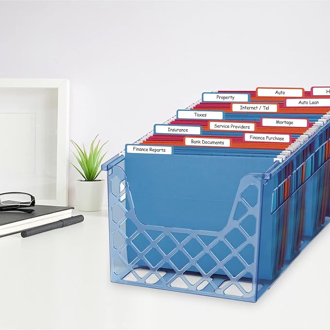 File Folder Labels 3 Packs File Labels White Stickers a Total of 768 File Labels for File Folders