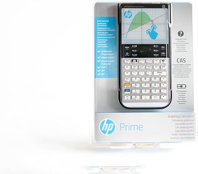 HP Prime Graphing Calculator – Multi-Touch 3.5" Color Display (HP)