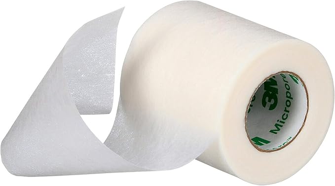 Nexcare Gentle Paper Tape, Medical Paper Tape, Secures Dressings and Lifts Away Gently - 2 In x 10 Yds, 1 Roll of Tape