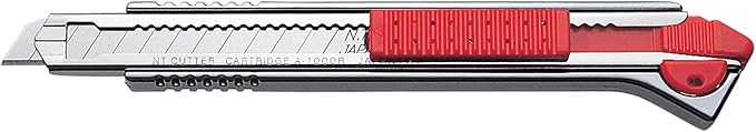 NT Cutter Aluminum Die-Cast Grip Multi-Blade Cartridge Knife (A-1000RP)