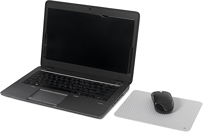 3M Precise Mouse Pad with Repositionable Adhesive Back, Enhances The Precision of Optical Mice at Fast Speeds and Extends The Battery Life of Wireless up to 50%*, 8.5" x 7", Bitmap (MP200PS), Polymer