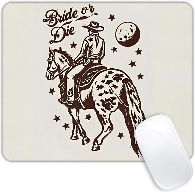 Rodeo Bachelorette Mouse pad Customized Mousepad Non-Slip Rubber Base Mouse Pads for Computers Laptop Office Desk Accessories Mouse pad