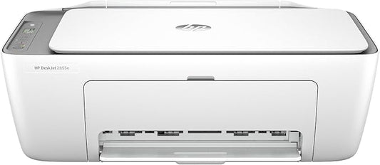 HP DeskJet 2855e Wireless All-in-One Color Inkjet Printer, Scanner, Copier, Best-for-home, 3 month Instant Ink trial included. This printer is only 2.4 ghz capable. (588S5A)