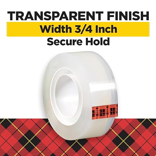 Scotch Super-Hold Tape, 6 Rolls, 50% More Adhesive, Trusted Favorite, 3/4 x 800 Inches, Boxed (700S6)