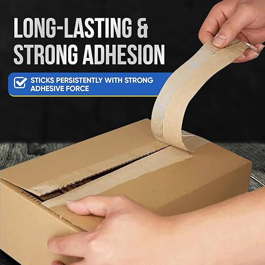 Packing Tape, 12 Rolls Shipping Tape, Heavy Duty Packaging Tape 1.88” x 60 yd, Clear Packing Tape Refills, Box Tape for Shipping, Mailing, Moving & Storage, Strong Seal on All Box Types