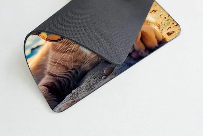 Sunshine Beach Cat Cases Mouse pad Non-Slip Rubber Base Mouse Pads for Computers Laptop Office Desk Accessories Mouse pad