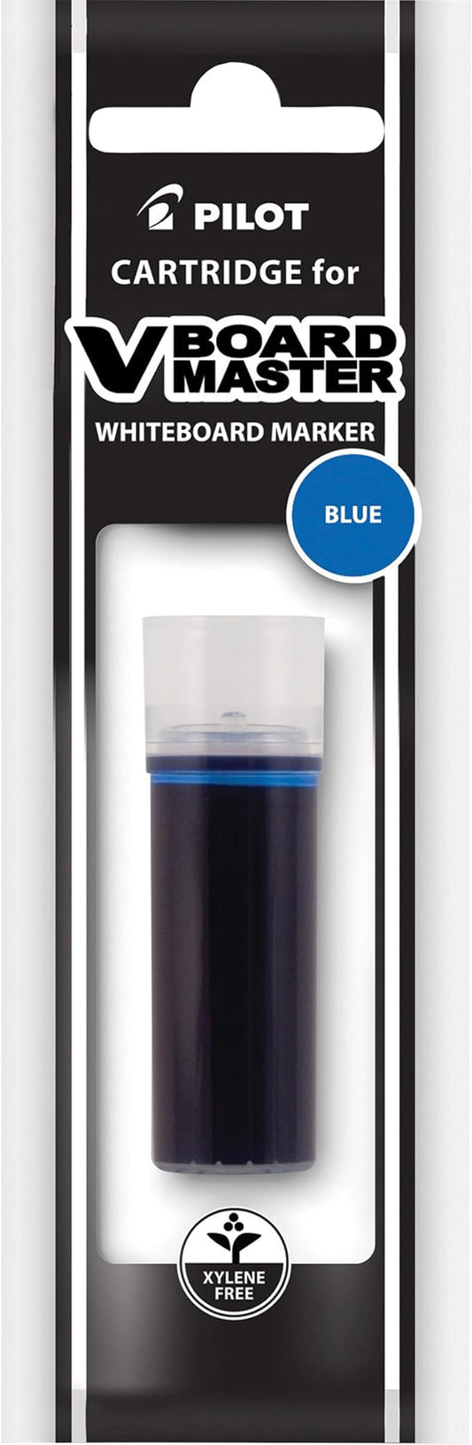 PILOT V Board Master BeGreen Whiteboard Marker Refill Cartridge, Blue Ink