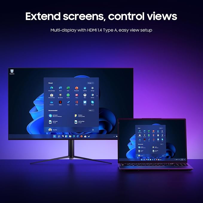 16" Core i5 Laptop, 16GB RAM, 512GB SSD, MS Office 2024, IPS(1920 x 1200) 16:10 Display, Win 11 Pro Notebook Computer with BT5.0 Wi-Fi, 3xUSB A, HDMI, RJ45, Backlit Keyboard, Space Grey