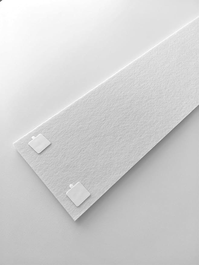 Cork Board 24 x36 Alternative - 6 Pack Felt Wall Tiles with Safe Removable Adhesive Tabs, Cork Boards for Walls Cork Board for Home Office Pin Board Tack Board - Sakura
