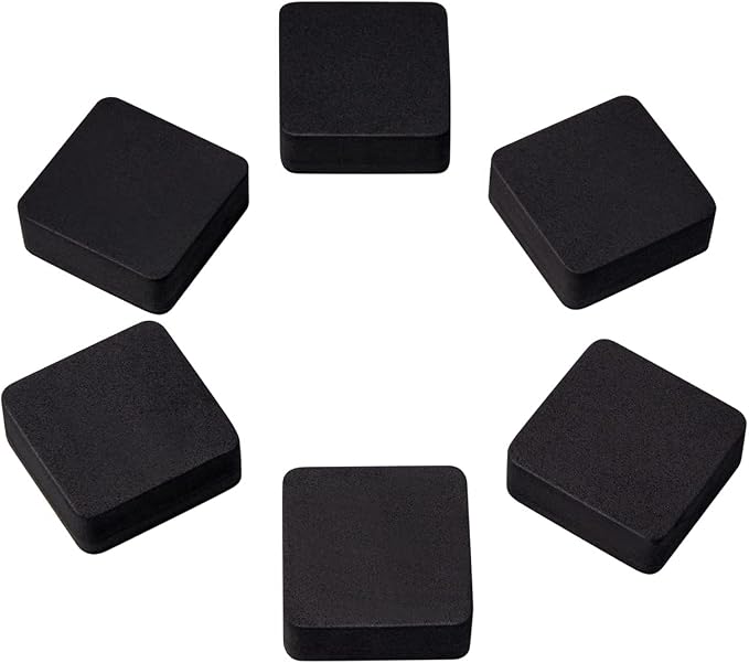 Dry Erase Erasers, 40 Pack Magnetic Whiteboard Dry Erasers | Chalkboard Cleaner Wiper for Kids and Classroom Teacher Supplies Home and Office, Black