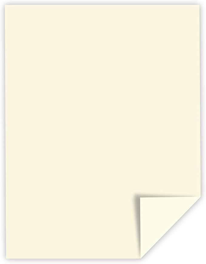 Southworth 404NC 25% Cotton Business Paper Natural 24 lbs. Wove 8-1/2 x 11 500/Box FSC,(Pack of 4)