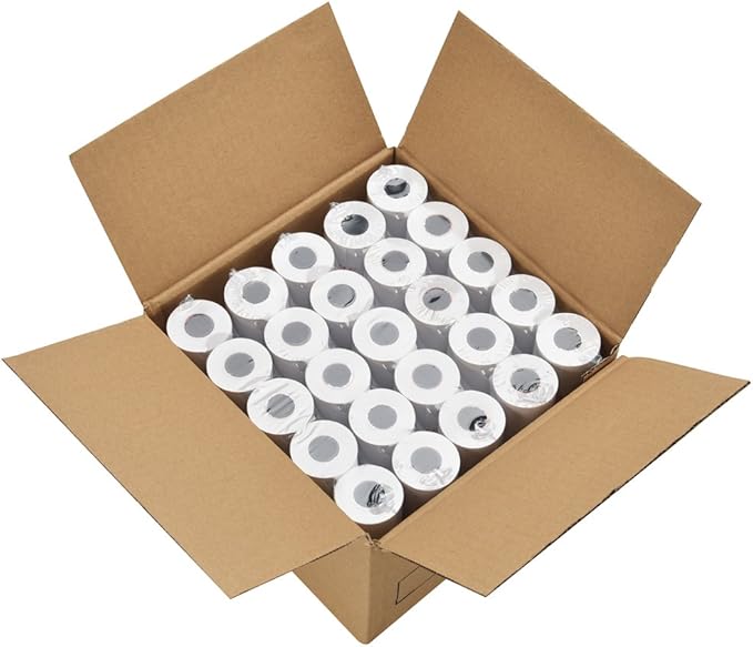 MFLABEL 150 Rolls 2 1/4" x 165' Thermal Paper Cash Register POS Receipt Paper