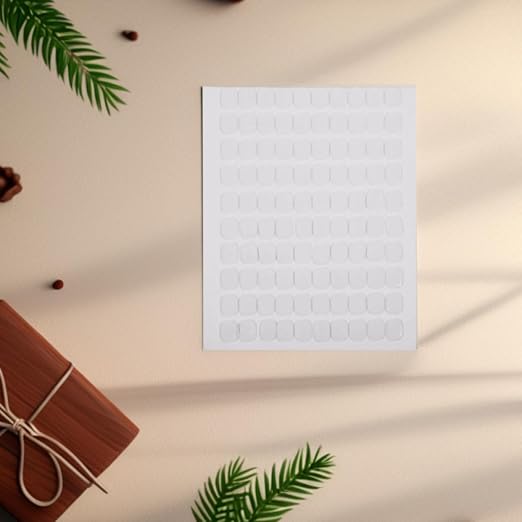 800pcs Double-Sided Removable Adhesive Dots Gel Sticky Tack for Wall Hanging Museum Display DIY Crafts Home Office Classroom Use