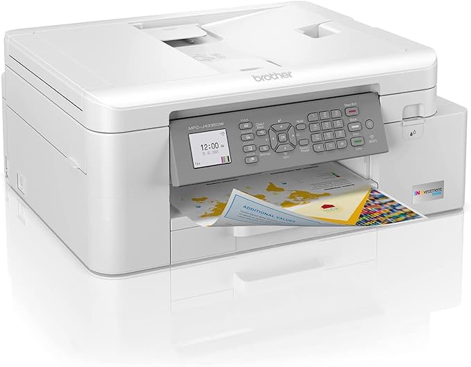 Brother MFC-J4335DW INKvestment Tank All-in-One Printer with Duplex and Wireless Printing Plus Up to 1-Year of Ink in-Box (Renewed Premium)