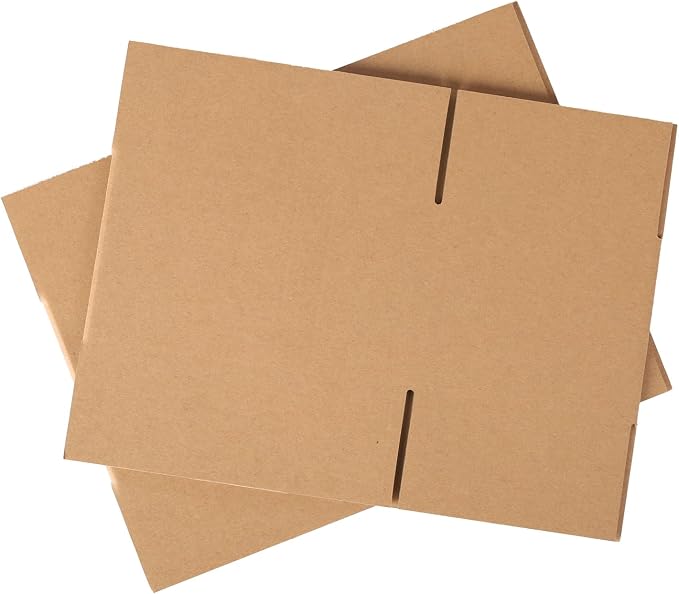 zmybcpack 80 pack 7x5x4 inch Cardboard Box Mailers, Kraft Shipping Boxes