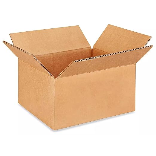 Small Moving & Shipping Boxes 8x6x4 inches (10-Pack) - Extra Strength 200 lb vs Regular - USA-Made Corrugated Boxes for Packaging Moving Stuff - Small Packing Box - Corrugated Box by IDL Packaging | Extra Strength 200 lb vs Regular - Corrugated Boxes f...