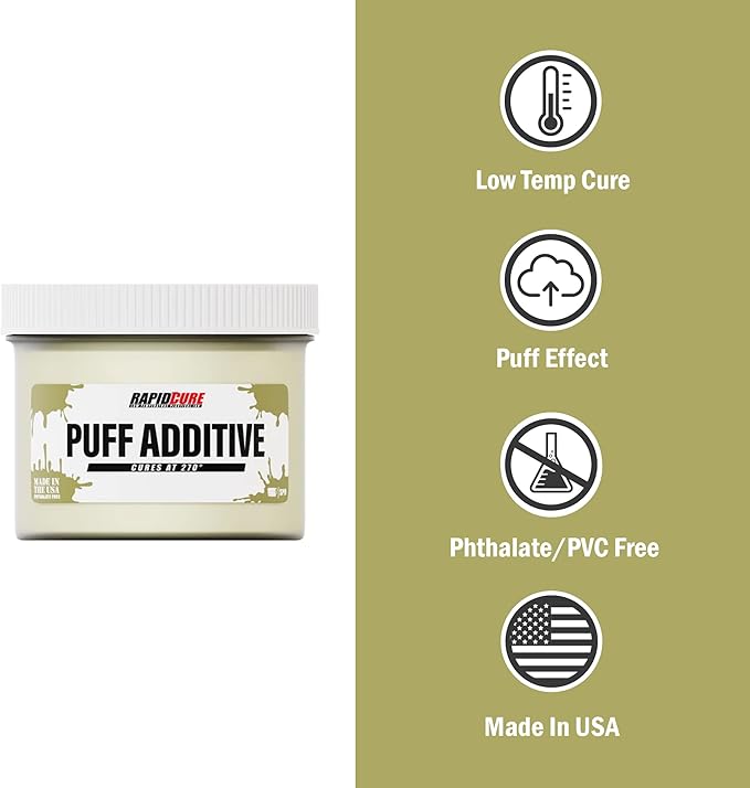 Rapid Cure® Screen Printing Ink Puff Additive (Quart - 32oz.) - Plastisol Ink for Screen Printing, Fast Curing Fabric Paint - Screen Print Direct®, USA Made