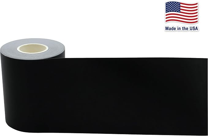 Teacher Created Resources Black Straight Rolled Border Trim - 50ft - Decorate Bulletin Boards, Walls, Desks, Windows, Doors, Lockers, Schools, Classrooms, Homeschool & Offices