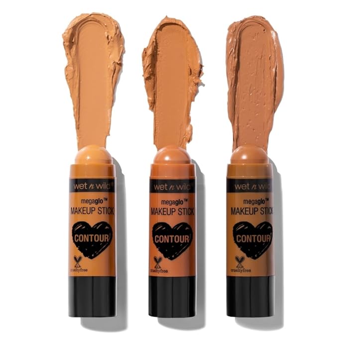 wet n wild MegaGlo Makeup Stick, Buildable Color, Versatile Use, Cruelty-Free & Vegan - Call Me Maple