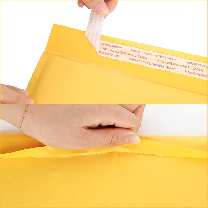 ZOEYES 30pcs Kraft Bubble Mailers 10x13 Inch Large Padded Envelopes Self Seal Kraft Cushion Envelopes for Mailing, Packing, Packaging and Shipping