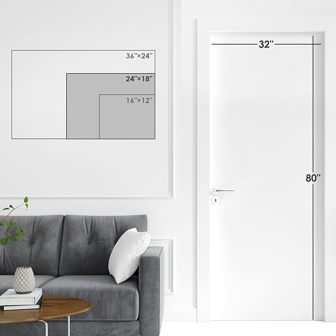 Dry Erase Calendar with Cork Board | 36"x24" Magnetic White Board Calendar Dry Erase for Wall, Gold Frame Combination Board for Office, Home, School