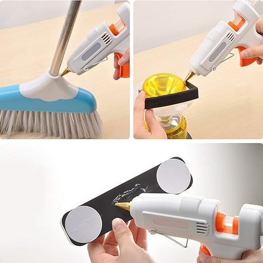 100 Pack Hot Glue Sticks Glue Sticks,Mini Hot Glue Sticks Clear Glue Glue Sticks for Glue Gun,Compatible with Industrial Glue Guns,No Ordor,Good Adhesion,Quickly Melt (4 Inches)