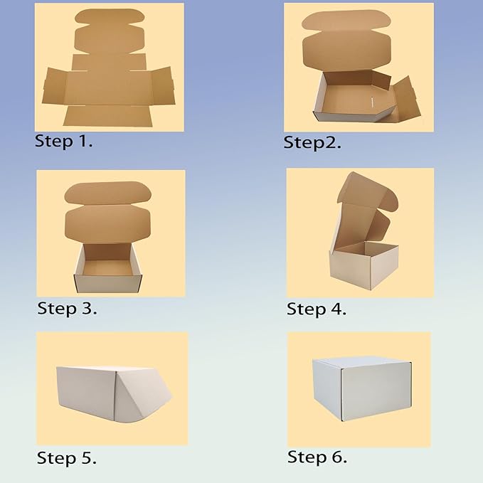 11 x 8 x 4 inch Shipping Boxes Set of 20， White Corrugated Cardboard Box Mailer Boxes for Packaging Small Business Shipping，Mailing Boxes Bulk for Birthday Wedding Party Book Literature Gift Giving