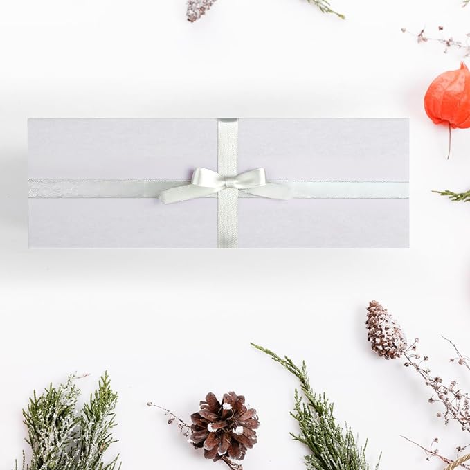 25-Pack Shipping Boxes 12x4x4 Inches, White | Corrugated Cardboard Box for Business Packing, Shipping, and DIY, Easy to Fold and Assemble