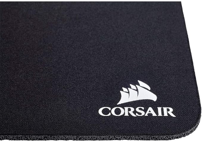 Corsair MM100 Medium Cloth Surface Mousepad (Glide-Optimised Textile Surface, Anti-Slip Base, Designed for Optical and Laser Mice, 320 mm x 270 mm x 3 mm) - Black