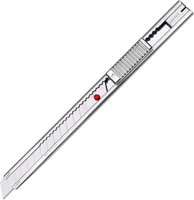 NT Cutter PRO Auto-Lock Stainless Steel Utility Knife (A-1P) 9mm