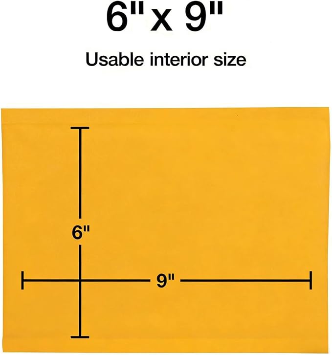Bubble Mailers 6×9 Inch 10 PCS, Padded Envelopes Bubble Mailers, Self-Sealing Paper Envelopes for Packaging, Self-Seal Padded Mailing Envelopes