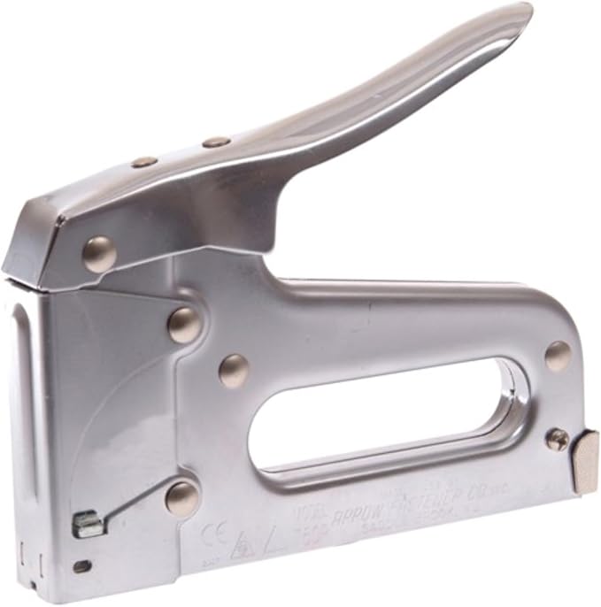 Arrow T50 Heavy Duty Staple Gun for Upholstery,Wood,Crafts,DIY and Professional Uses,Manual Stapler Uses 1/4”,5/16”,3/8",1/2",or 9/16” Staples,(Pack of 4)
