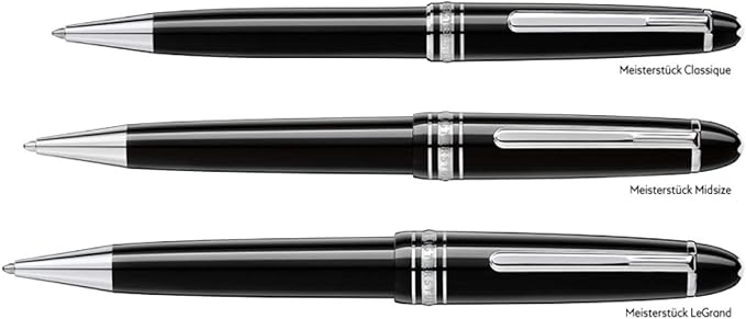 Mont Blanc Meisterstuck Le Grand Platinum Ballpoint Pen, 7569