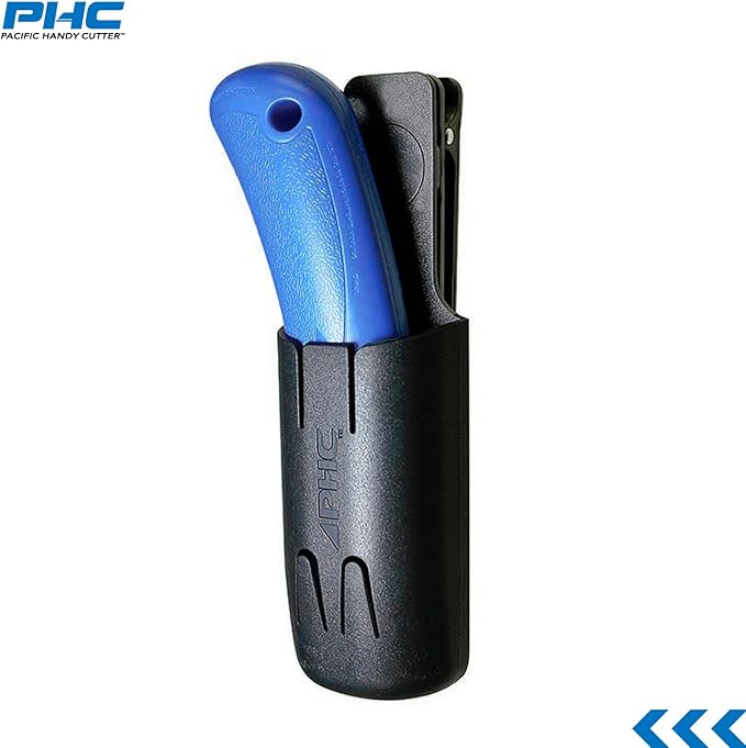 Pacific Handy Cutter RSC-432 Restaurant Safety Cutter with Auto-Locking Safety Hood, Disposable, Food-Safe NSF Certified Safety Box Cutter