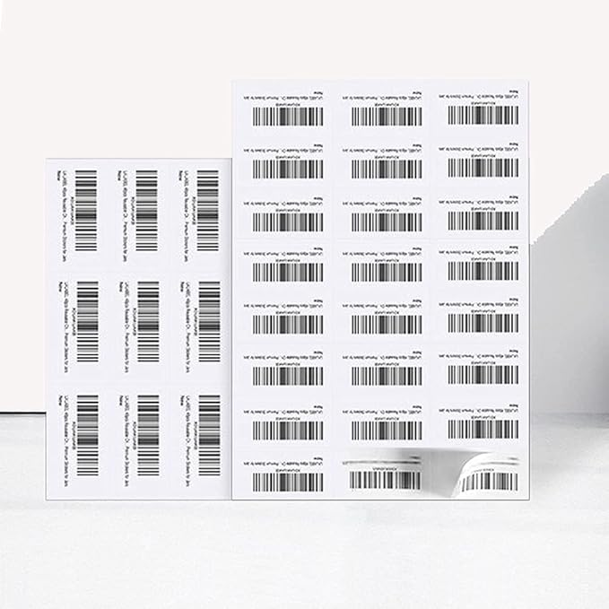 LabelMore 30 up Labels 1" X 2-5/8" Shipping Address FBA Label for Laser and Inkjet Printers (1,000 Sheets, 30,000 Labels)