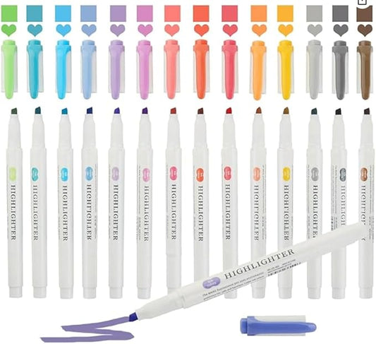 Real Mild Highlighters 25 colors (15 colors)