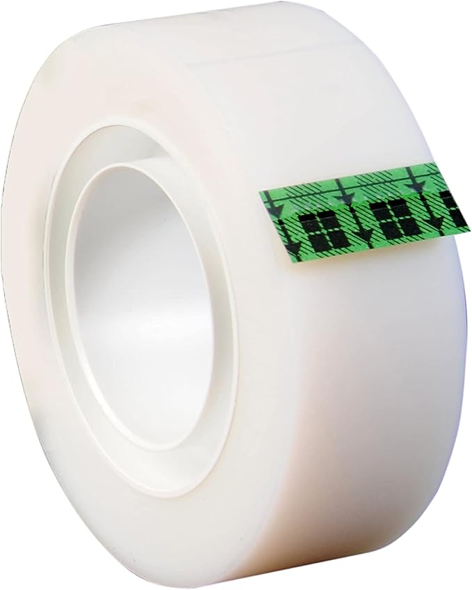 Scotch Magic Greener Tape, Invisible Tape for Fixing Paper, Office Supplies and Back to School Supplies, 0.75 in .x 900 in., 12 Rolls (Pack of 12)