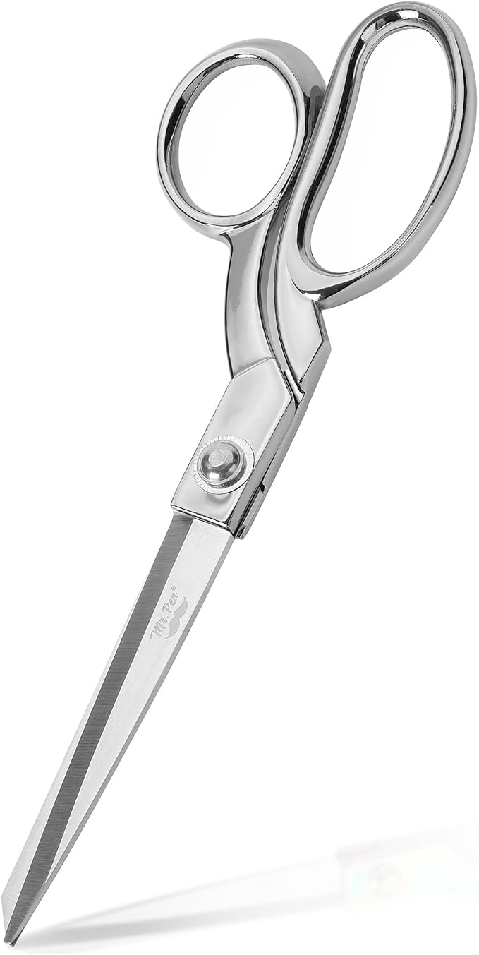 Mr. Pen- Metal Fabric Scissors, 9.5 inch, Silver Premium Tailor Scissors | Fabric Shears
