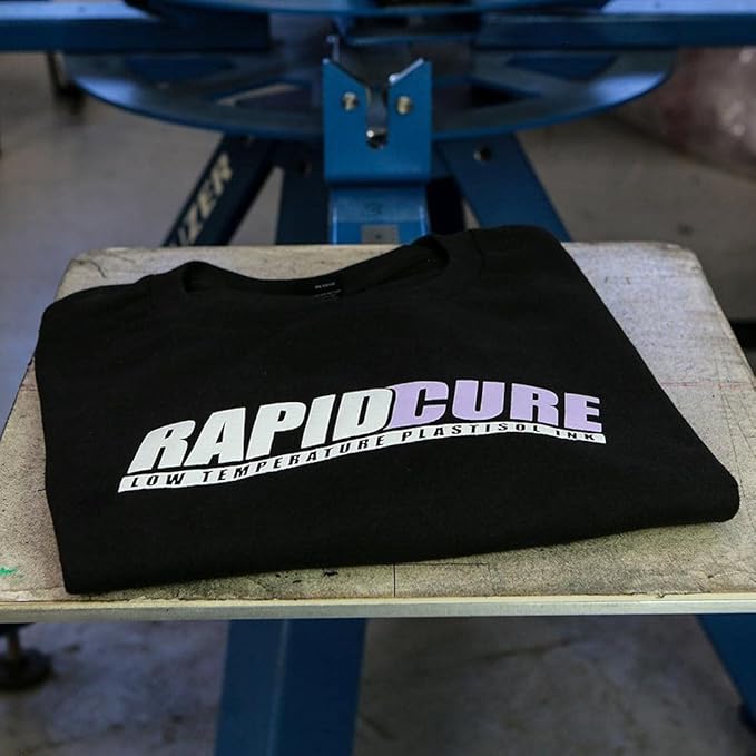 Rapid Cure® Screen Printing Ink Pastel Purple (5 Gallon - 640 oz.) - Plastisol Ink for Screen Printing Fabric - Low Temp. Curing Plastisol by Screen Print Direct - Plastisol Ink for Silk Screens