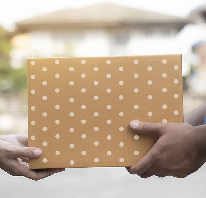 25 Pack Small Shipping Boxes - Corrugated Cardboard Mailers, Gift & Craft Packing (7.2" x 5.2" x 2")