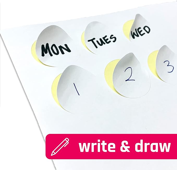 1.5" Round Matte White Sticker Label, Laser/Inkjet Printing - Letter Size, 30 Sheets